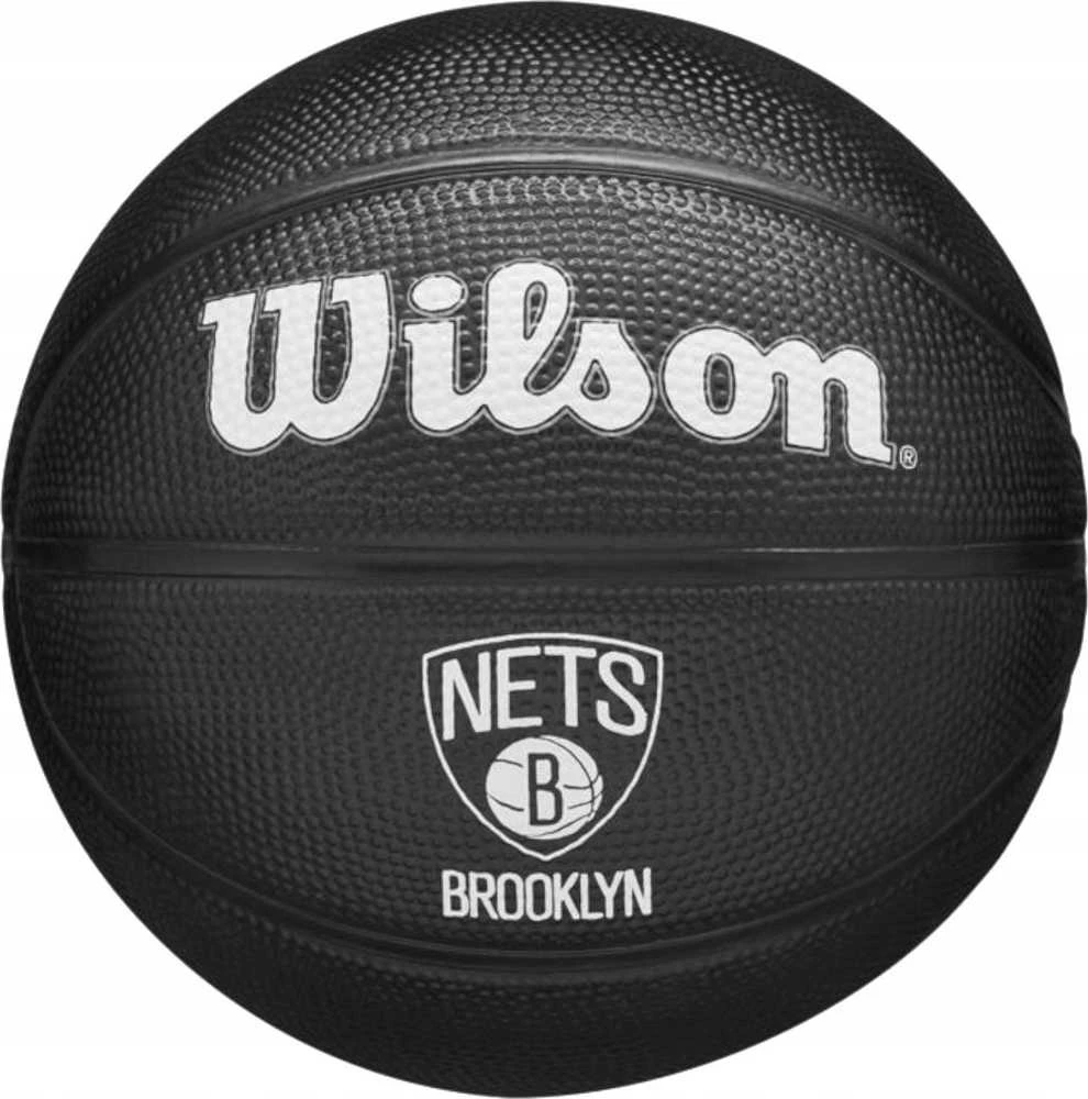 Wilson Team Tribute Bruklino „Nets“ Mini Kamuolys Jr WZ4017604XB marškinėliai