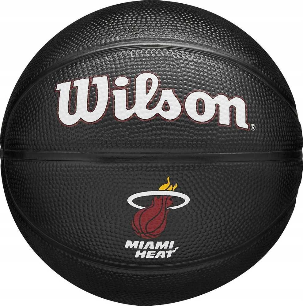 Wilson Team Tribute Miami Heat Mini Krepsinio Kamuolio Dydis Jr WZ4017607XB