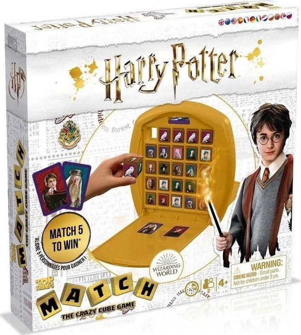 Winning Moves HARRY POTTER Žaidimas Top Trumps Match