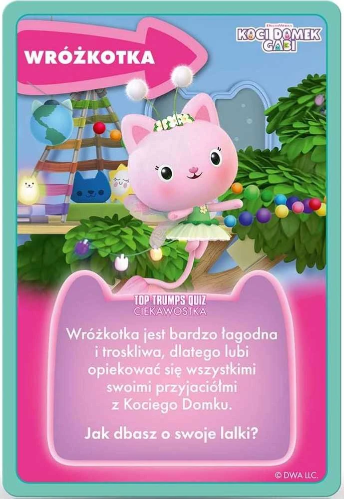 Winning Moves LAIMĖJANTYS ***** TOP TRUMPS gra karciana Gabi WM04165 53730