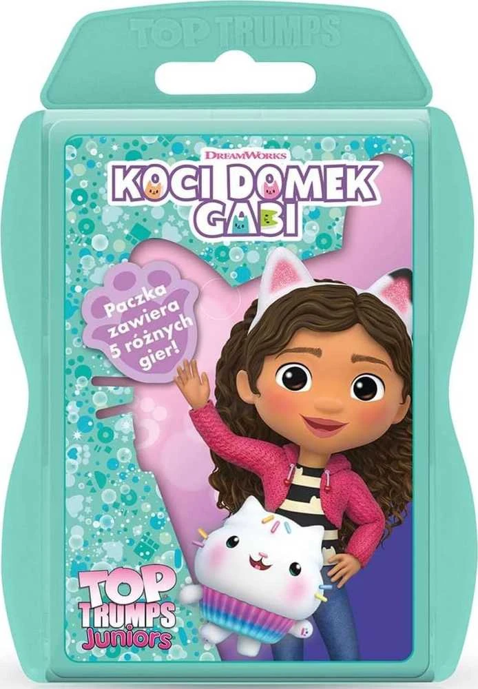 Winning Moves LAIMĖJANTYS ***** TOP TRUMPS gra karciana Gabi WM04165 53730