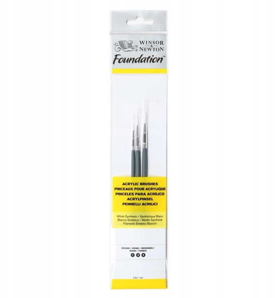 Winsor & Newton Winsor & Newton 5295001, set, Round brush, Synthetic