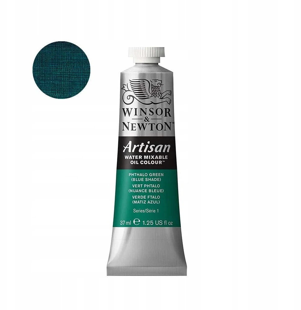 Winsor Newton Artmax Artisan vandens mišinys aliejui 37ml ftalio žalia (mėlyna) 522