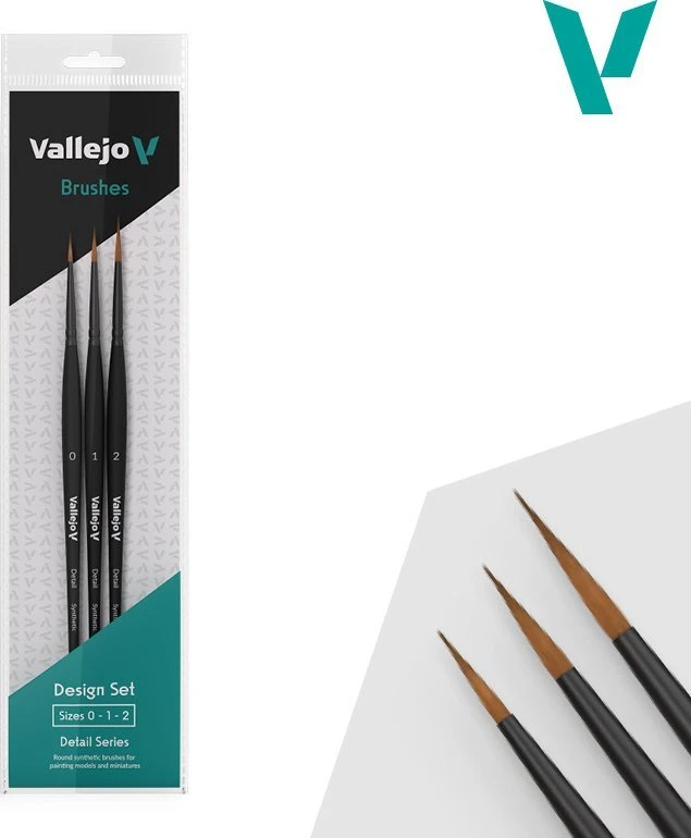 Vallejo sintetinių plaukų detalių dizaino rinkinys