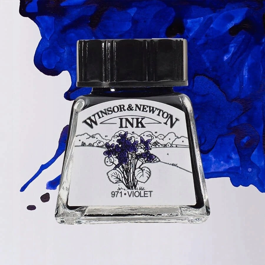 Winsor & Newton Drawing Ink 14ml Violet 688