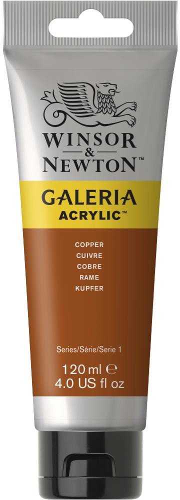 Akriliniai dažai Winsor & Newton Galeria 120 ml, vario spalva