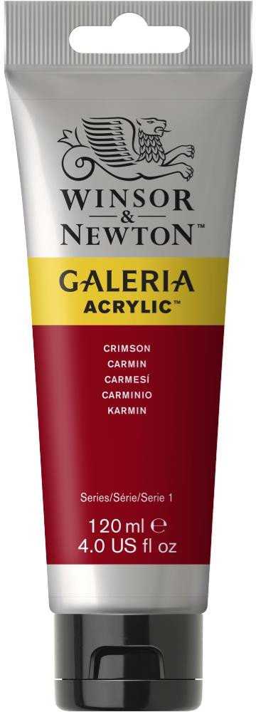Akriliniai dažai Winsor & Newton Galeria 120 ml, 203 Crimson