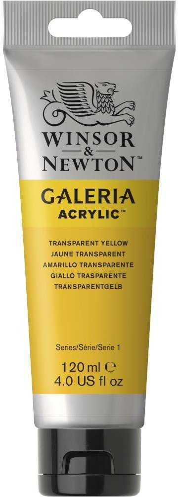 Winsor & Newton Winsor & Newton Galeria, 120 ml, Transparent, Geltona, Tube