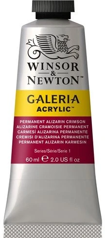 Winsor & Newton Galeria, 60 ml, raudona, tūbelė