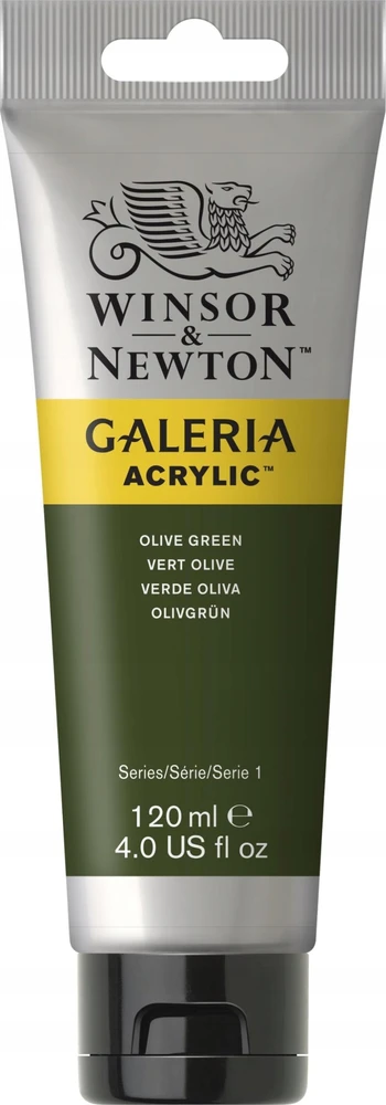 Winsor & Newton Galeria akriliniai dažai 120 ml - Alyvuogių žali