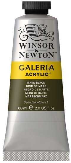 Winsor & Newton Winsor & Newton PBk11, 60 ml, Juodas, Satin, Tube