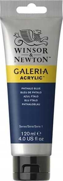 Winsor & Newton Winsor & Newton Galeria akrilas, 120 ml, mėlynas, vamzdelis