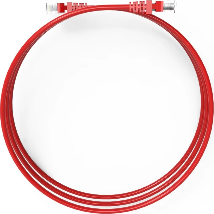 Wirewin INCA Patchkabel ICAT6-02TK RJ45 Cat6 UTP Rot 2,0m mažmeninė prekyba