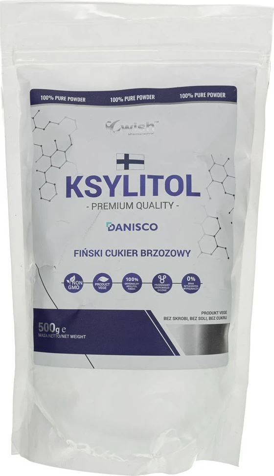 Wish Pharmaceutical Ksylitol fiński cukier brzozowy 500g