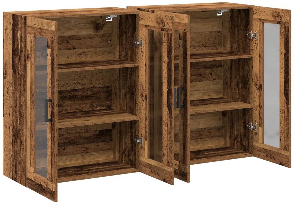 Sieniniai baldai 2 vnt. Senovinis medis 69,5 x 34 x 90 cm