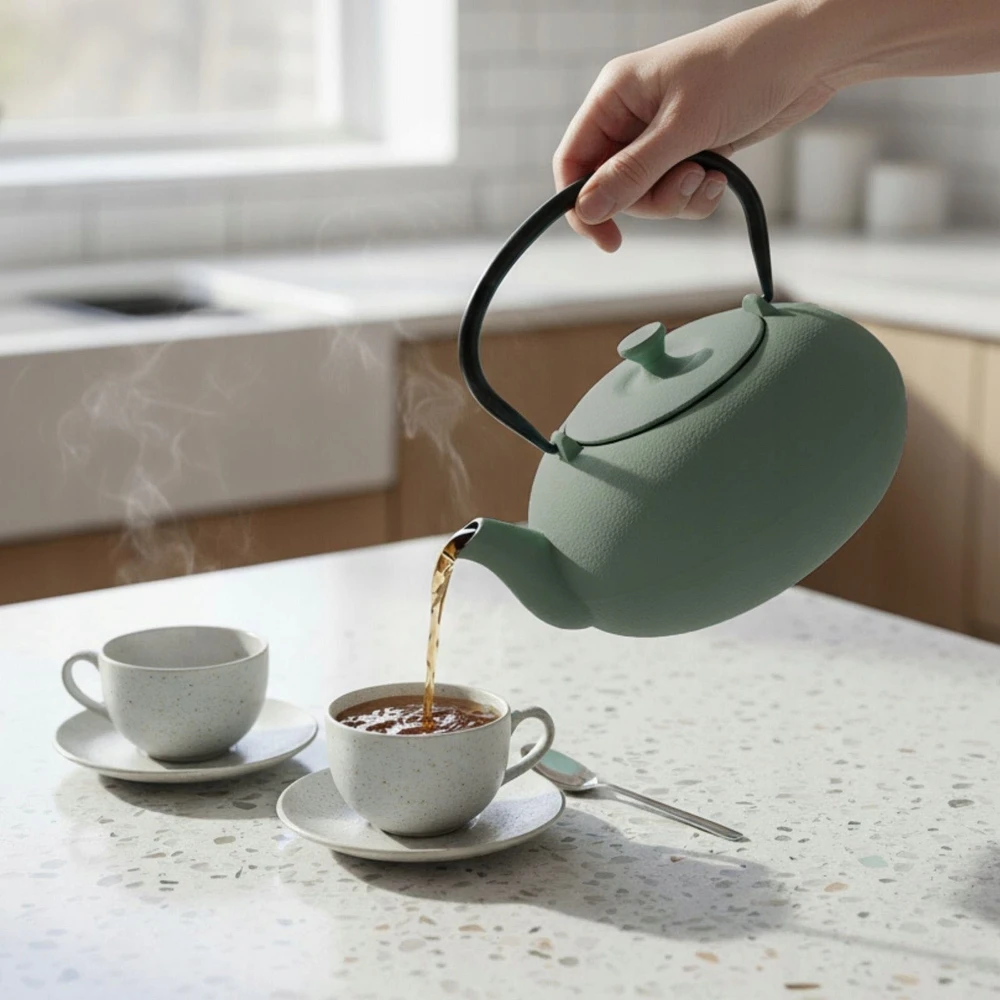 Witek Home Ketaus arbatinukas su arbatos filtriu NOMI, 800 ml