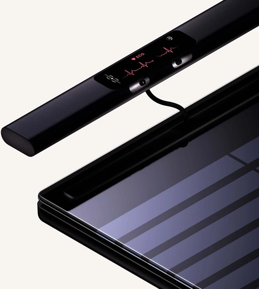 Svarstyklės Withings Body Scan 2 juoda