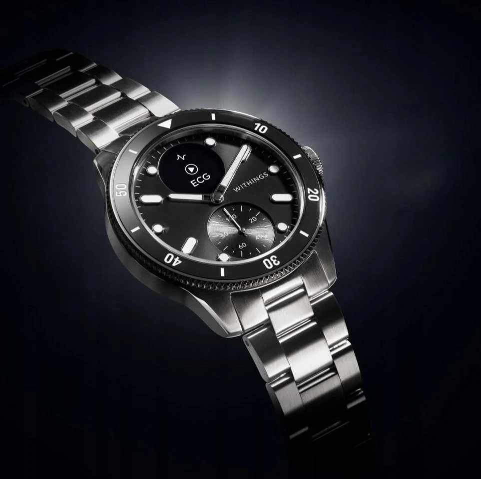 Išmanusis laikrodis Withings Scanwatch Nova 42mm Juodas