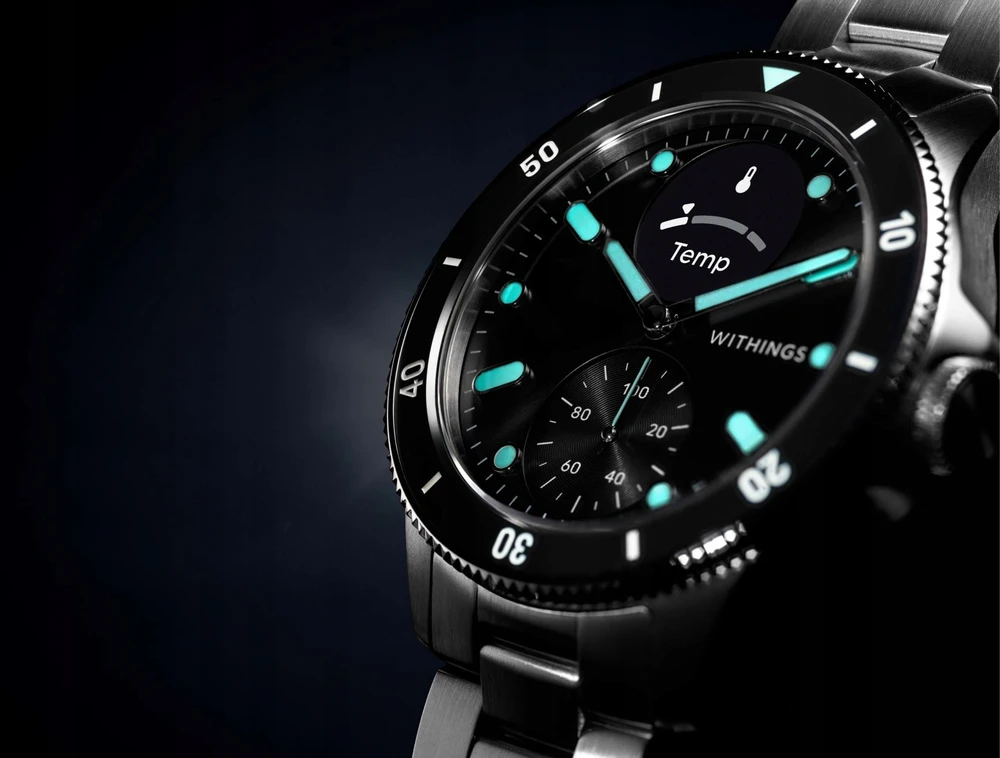 Išmanusis laikrodis Withings Scanwatch Nova 42mm Juodas