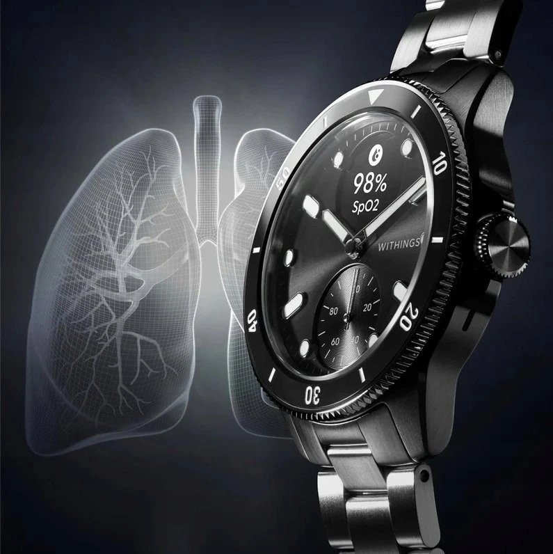 Išmanusis laikrodis Withings Scanwatch Nova 42mm Juodas