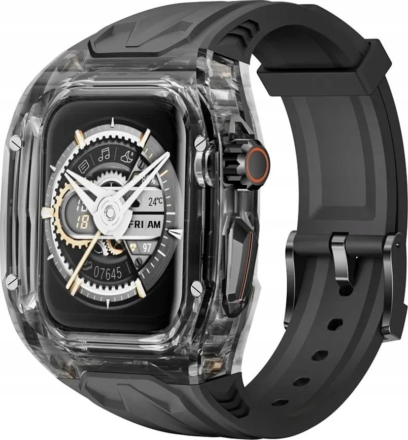 WiWU - Wi-WB013 Rambo Watch Band 42/44/45mm - juodas