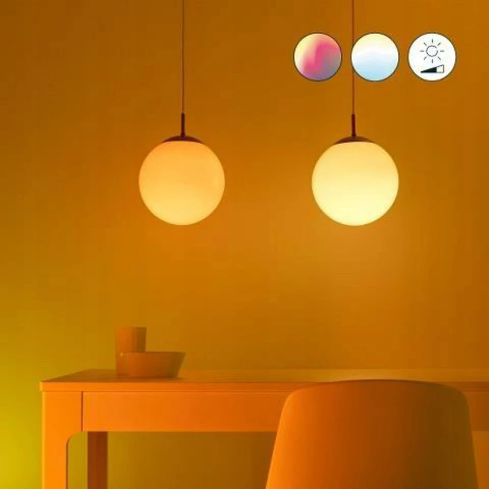 WiZ,Luster E27,4,9W,2200-6500 (RGB),P45,E27,1vnt šviesos šaltinis