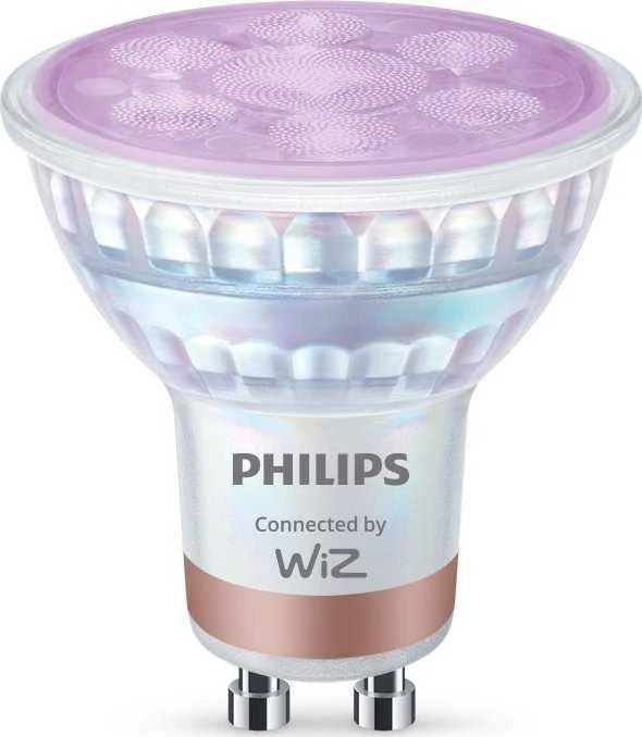 Philips Smart WiFi Spot PAR16 36° 345 Lm RGB, 3 vnt. | GU10 | 4.7 W | Pilna spalva ir šilta–šalta | Bluetooth, Wi-Fi