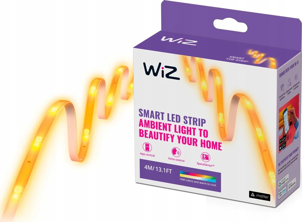 LED juosta Wiz RGB WiFi, 4 m