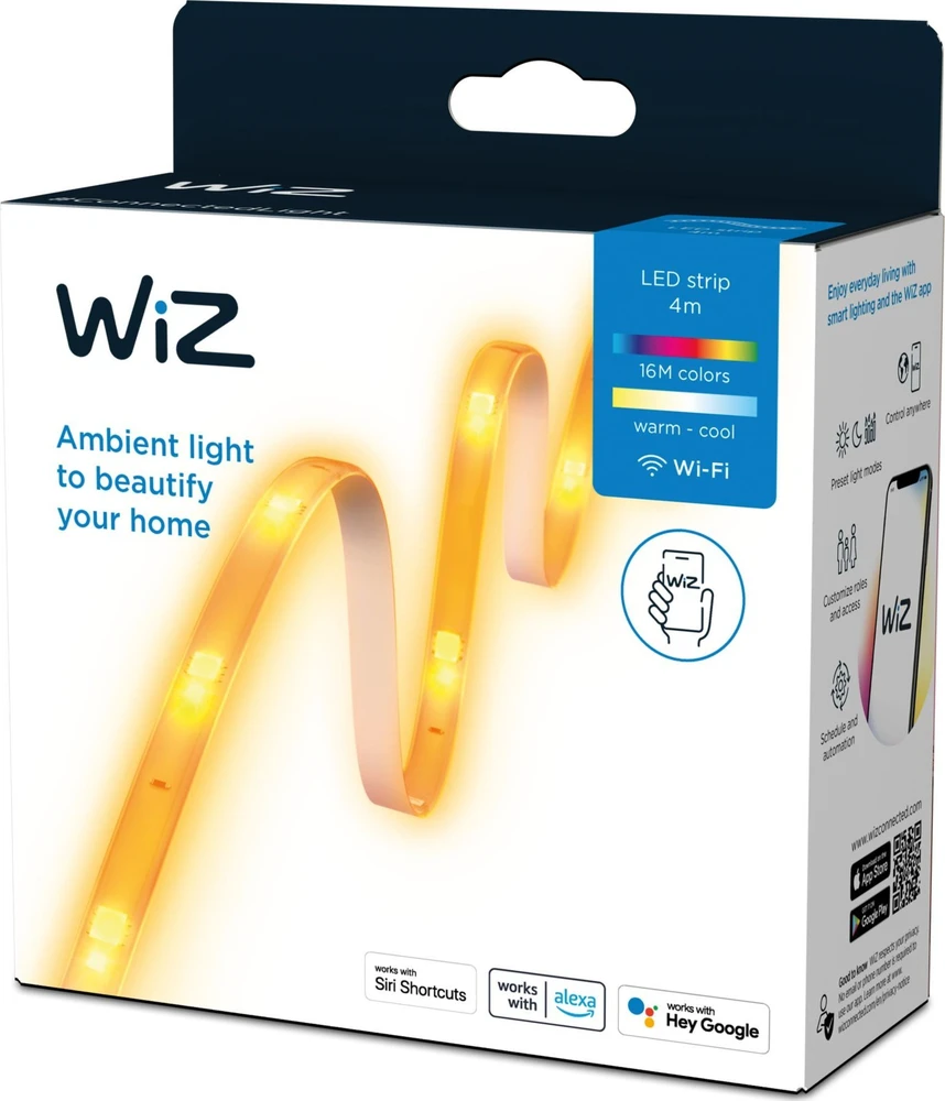 LED juosta Wiz RGB WiFi, 4 m