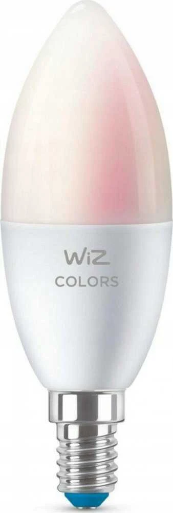WiZ,žvakė,4,9W,2200-6500 (RGB),C37,E14,2vnt šviesos šaltinis