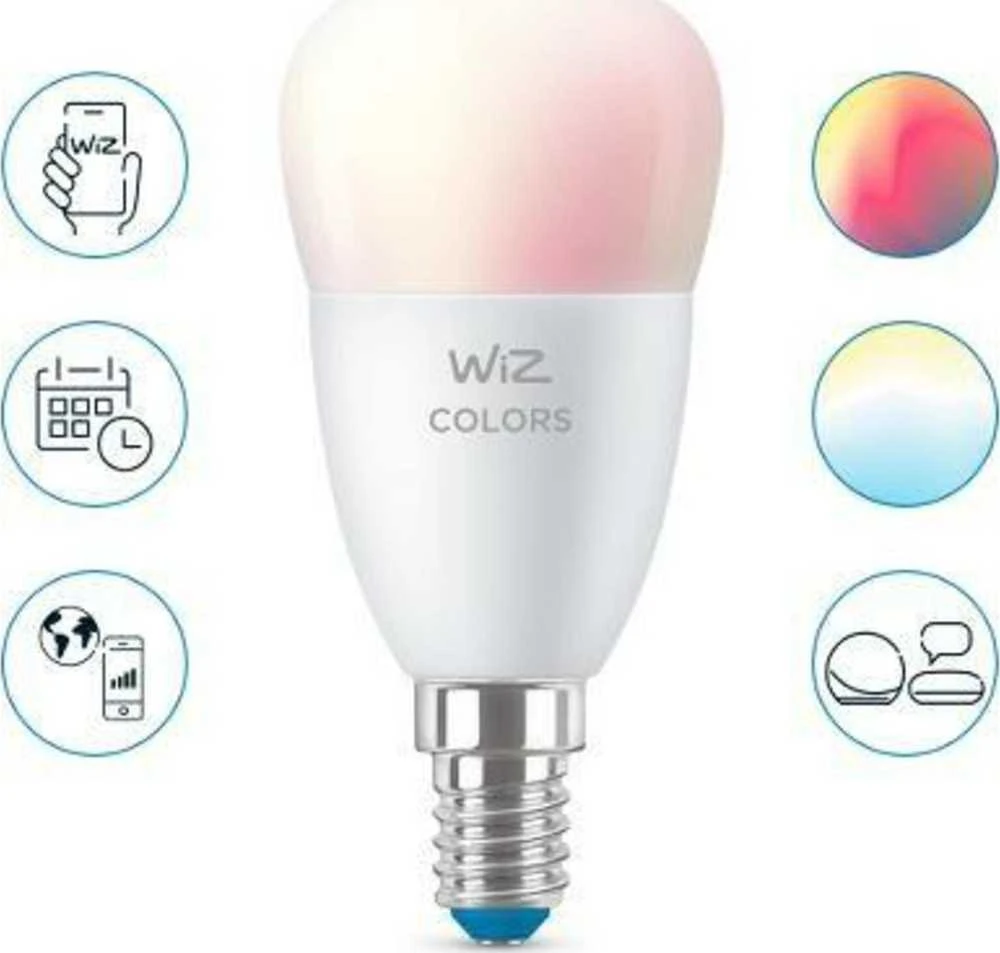 WIZ WI-FI BLE 40W P45 E14 922-65 RGB 1PF/6
