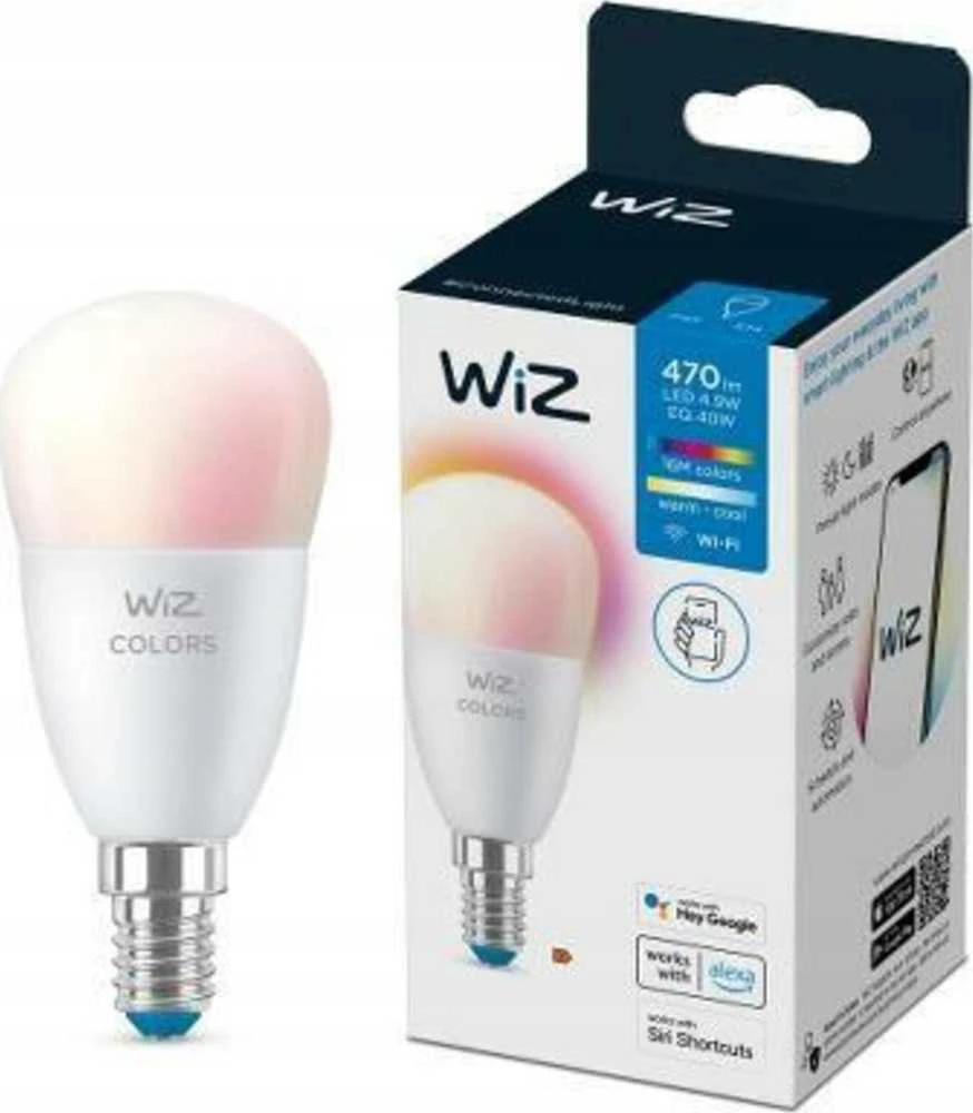 WIZ WI-FI BLE 40W P45 E14 922-65 RGB 1PF/6