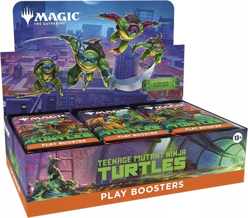 Wizards of the Coast Kolekcionuojamos Kortelės - Magic the Gathering TCG Teenage Mutant Ninja Turtles Booster Box 30 Packs