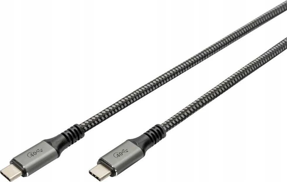Digitus Kabelis USB BBC USB-C - USB-C 1 m Juodas (DB-300443-010-S)