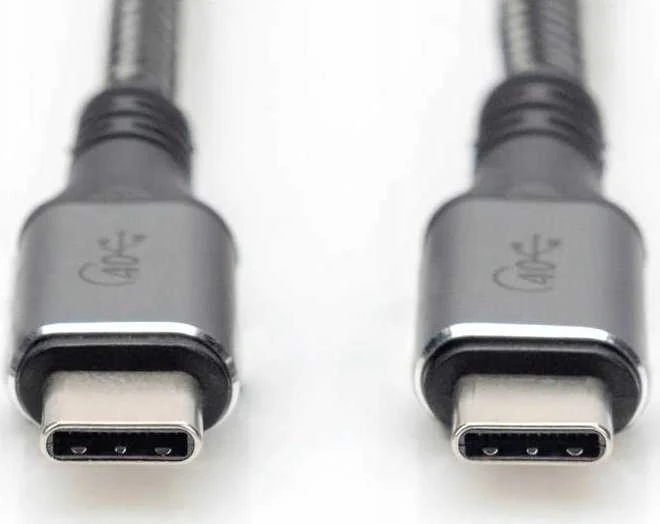 Digitus Kabelis USB BBC USB-C - USB-C 1 m Juodas (DB-300443-010-S)