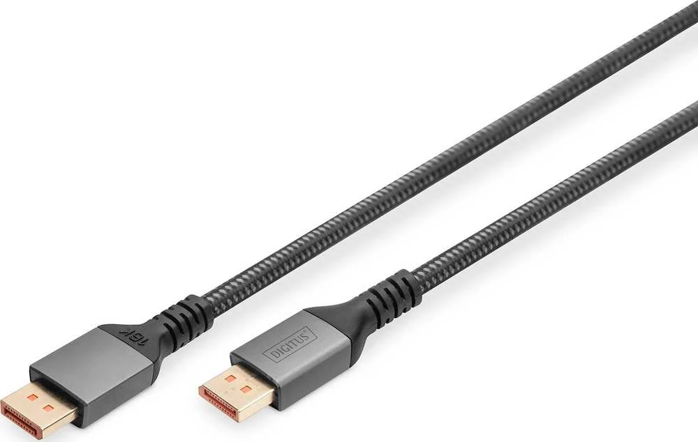„Digitus 16K DisplayPort“ jungties kabelis, 2.1 versija, 80G | DisplayPort | 1 m