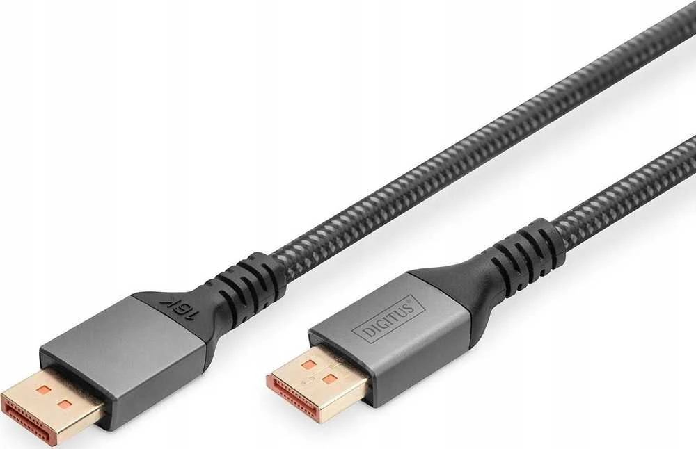 Digitus 16K DisplayPort laidas su metalizuotomis jungtimis