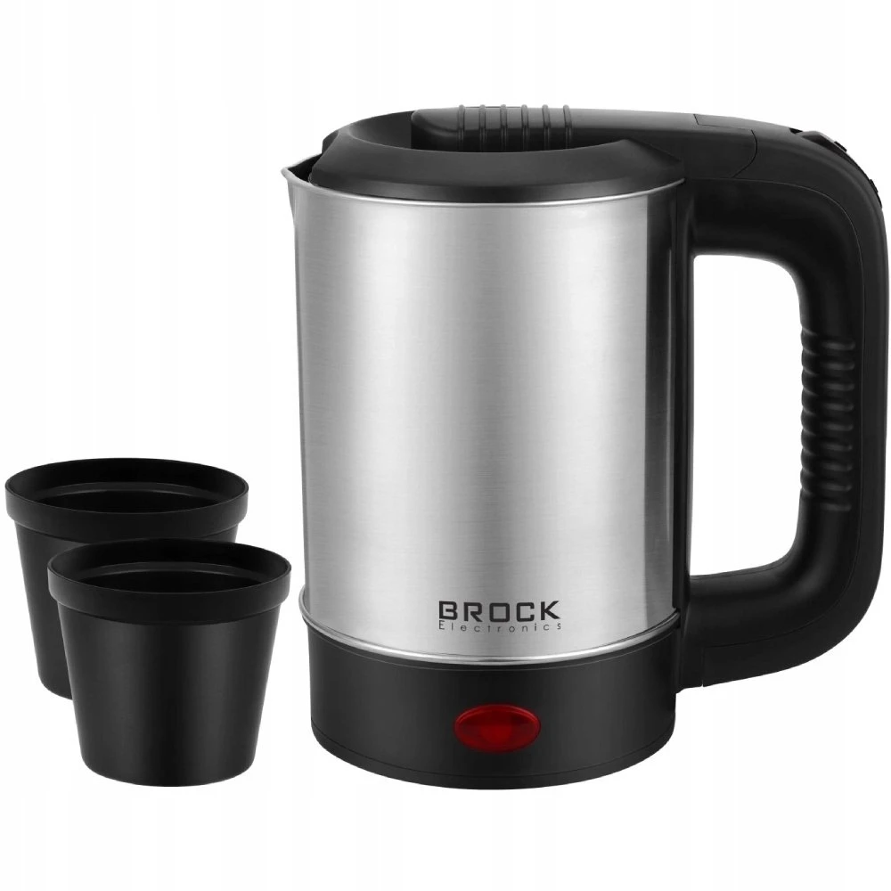 Brock elektrinis kelioninis virdulys 0.5l 500W su 2 puodeliais WK0903S