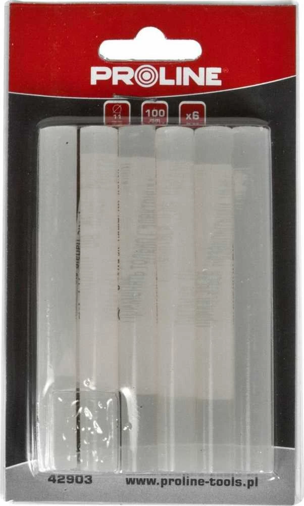 Klej Universalūs klijų pieštukai, 11 mm, skaidrūs, vnt. 12 * 250 mm, kartonas, prolinas
