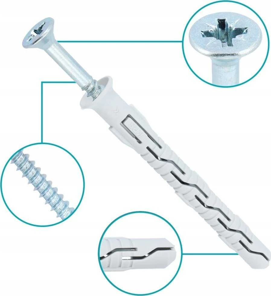 Klimas Įvaras Wkret-Met KPR-PIKE SK universalūs 8 mm x 80 mm 6 vnt.