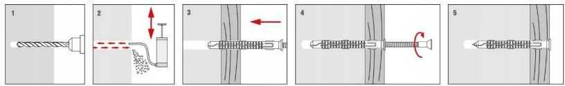 Grąžtas Klimas Įvaras Wkret-Met KPR-FAST K universalūs 10 mm x 100 mm 4vnt.