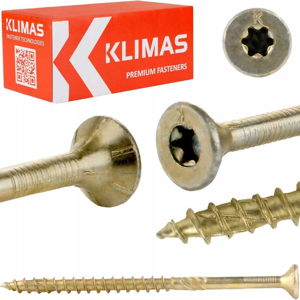 Klimas Medsraigtis Wkret-Met KMWHT-60220, 6 x 220 mm, 100 vnt.