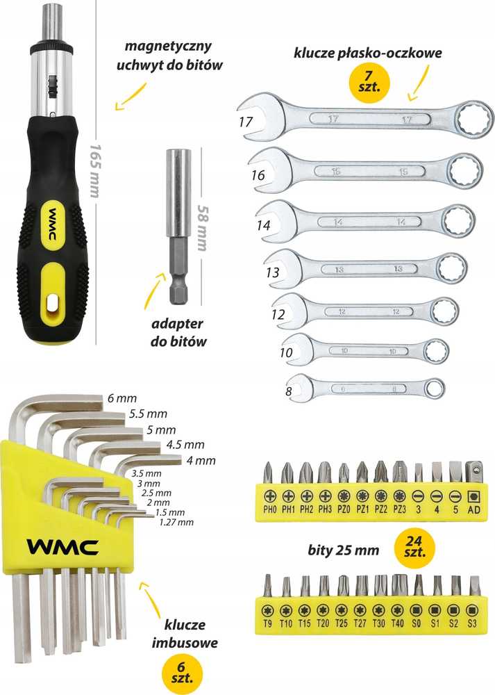 WMC TOOLS įrankių vežimėlis įrankių spintelė dirbtuvių vežimėlis 257 vnt.