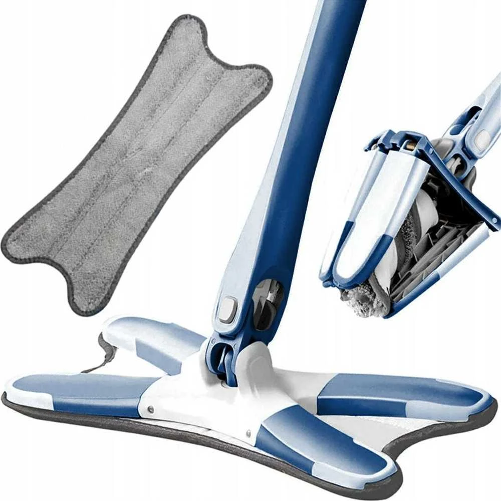 WMC TOOLS grindų šluostė „Mop Wringer“ X (mėlyna)