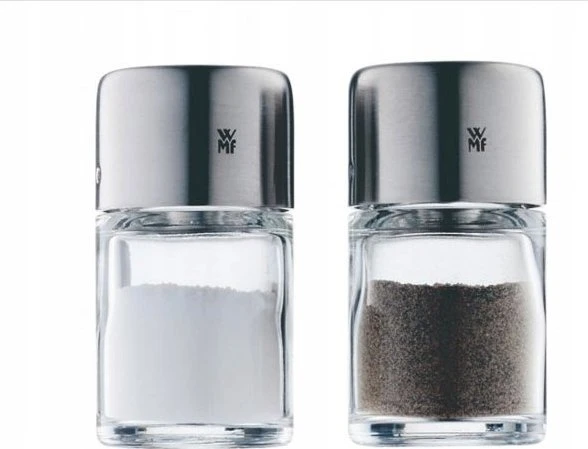 WMF 2 dalių mini druskos ir pipirų purtyklių rinkinys Bel Gusto
