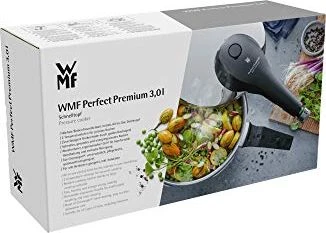 WMF Greitpuodis WMF Perfect Premium 3,0 l, greitpuodis 22 cm, poliruotas nerūdijantis plienas Cromargan, indukcija, kepimo lygiai 2, daugiafunkcinė rankenėlė