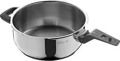 WMF Greitpuodis WMF Perfect Premium 3,0 l, greitpuodis 22 cm, poliruotas nerūdijantis plienas Cromargan, indukcija, kepimo lygiai 2, daugiafunkcinė rankenėlė