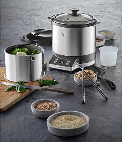 WMF 04.1526.0011 ryžių virimo aparatas Nerūdijančiojo plieno 1 L 220 W