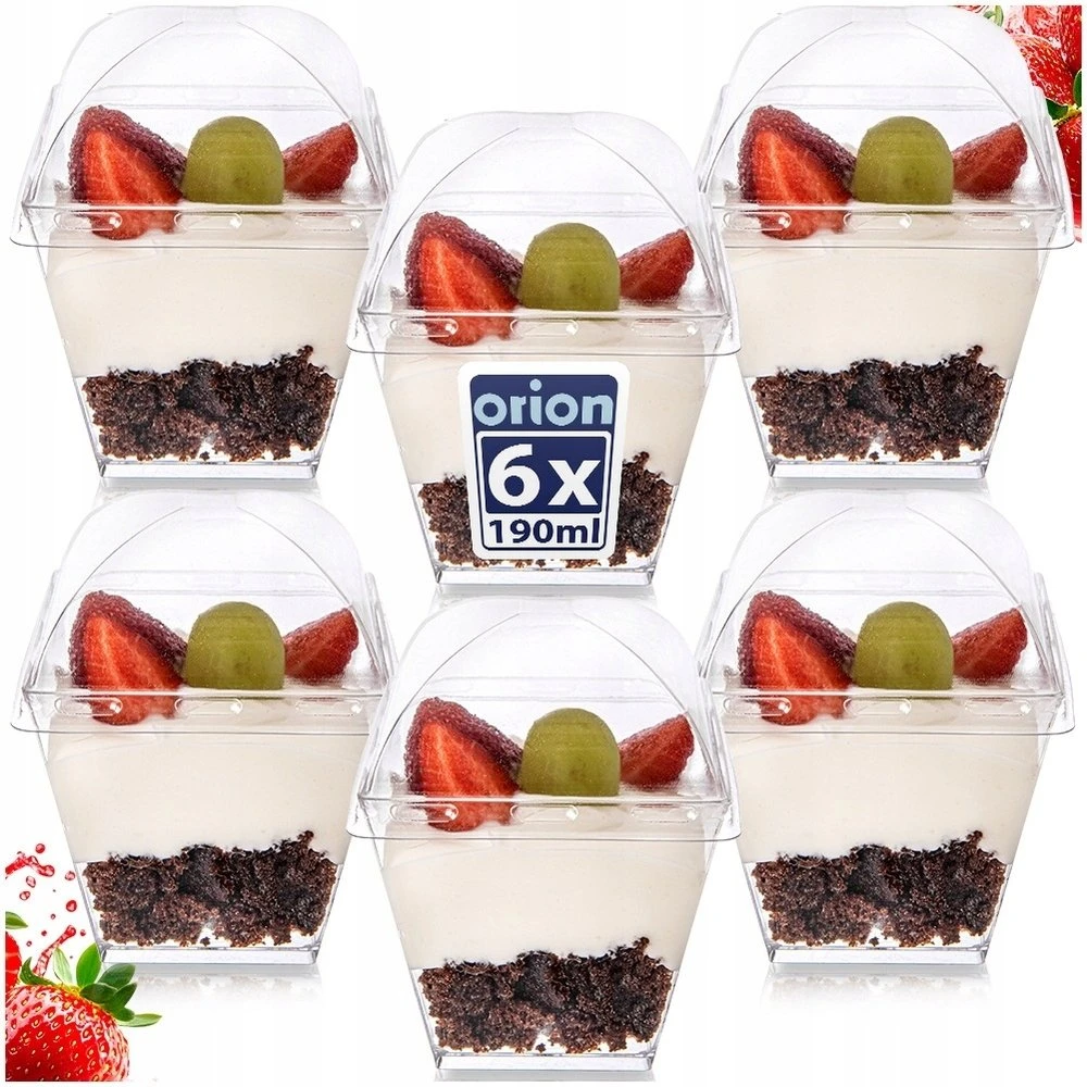 WMF Orion Deserto puodeliai 180 ml su dangteliais, 6 vnt.