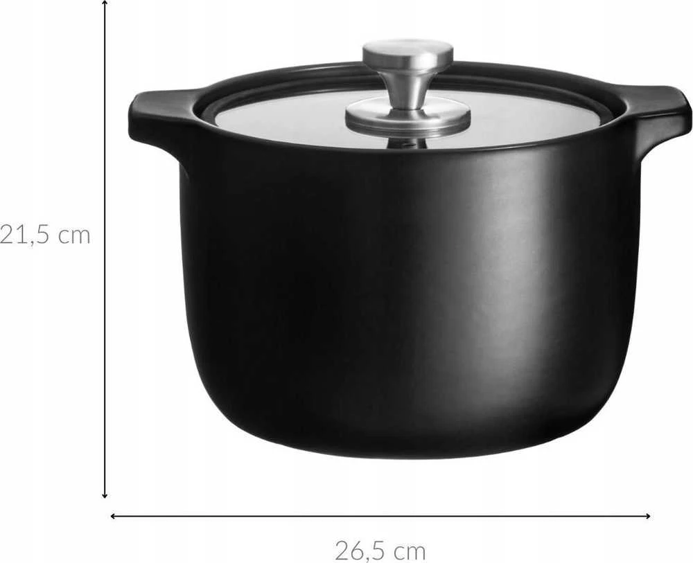 Maku Kitchen Life ugniai atsparus troškintuvas 3,5 L 20 cm